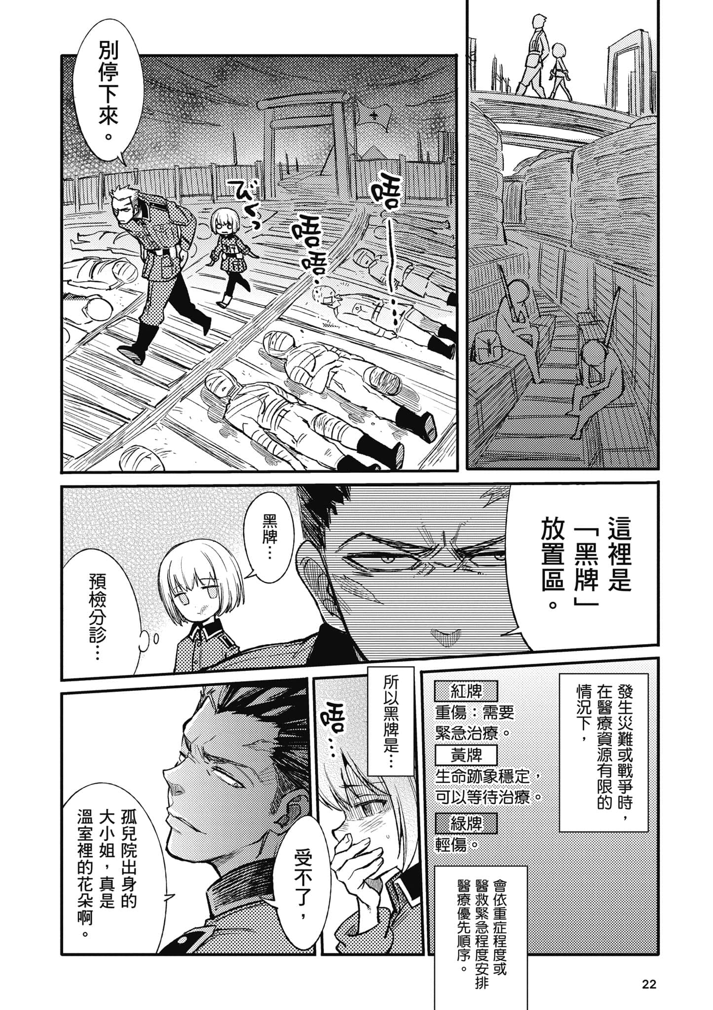 TS卫生兵小姐的战场日记【1-14话 9-14是生肉】【TS衛生兵さんの戦場日記／性轉醫護兵的戰場日記】-1